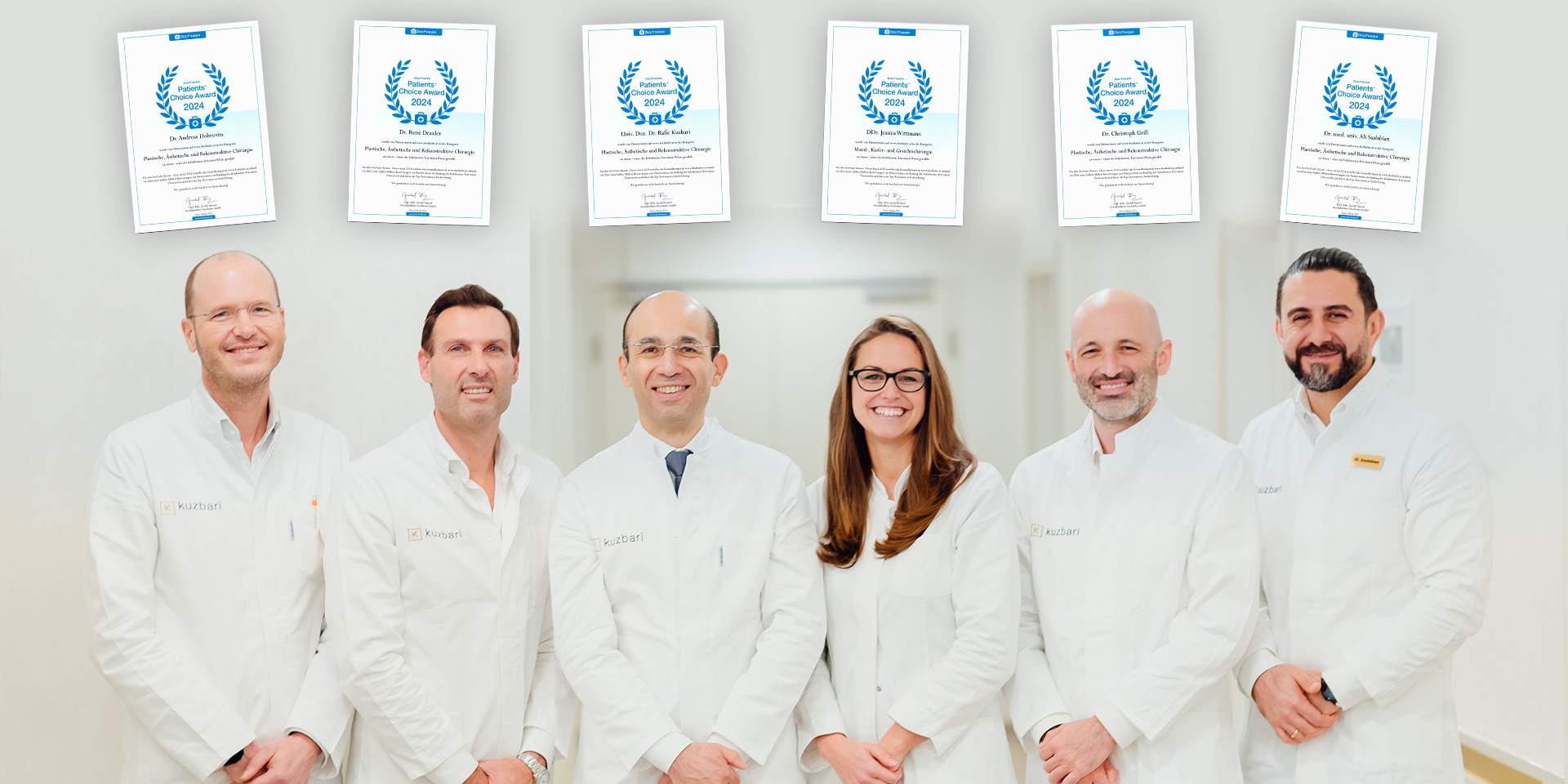 Auszeichnung für Plastische Chirurgie und Dermatologie